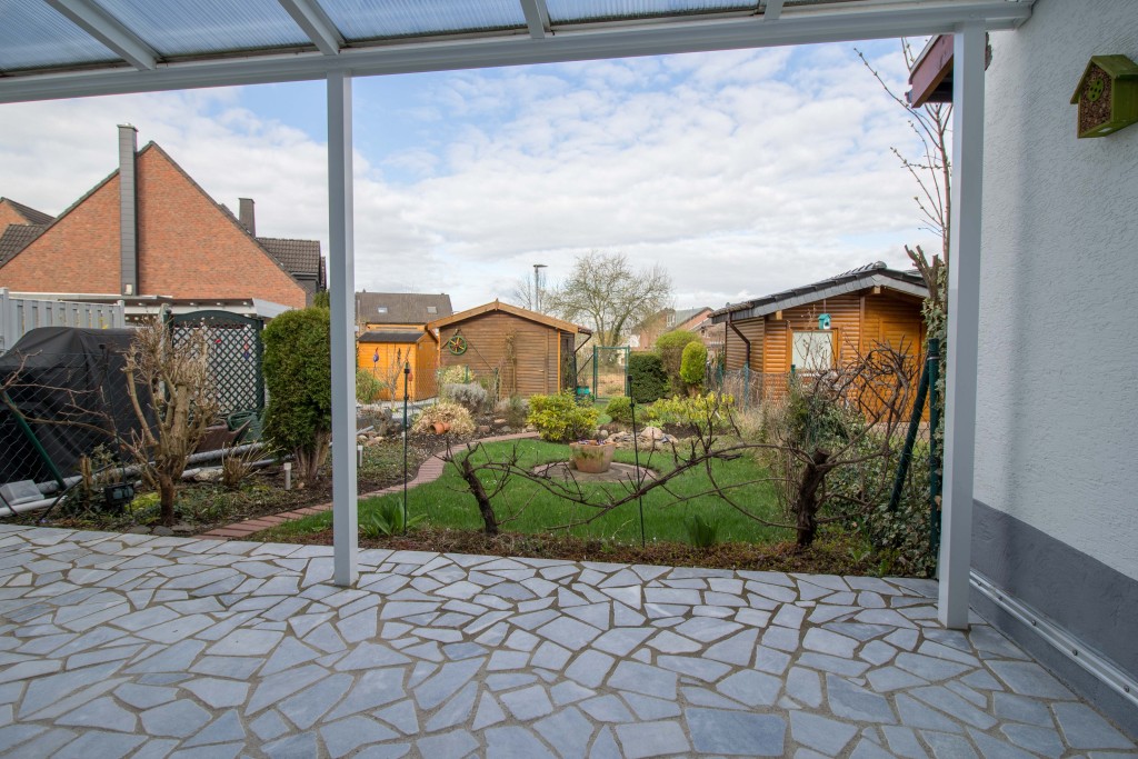 Überdachte Terrasse
